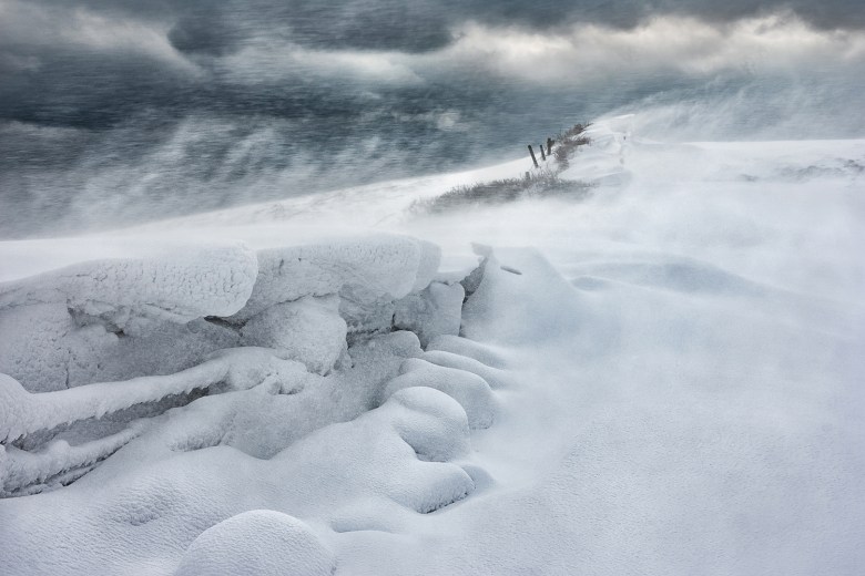 Blizzard on the Coast Path. Between Slapton and Blackpool Sands, Devon. Nick Shepherd.jpeg