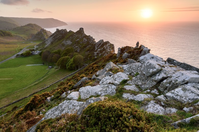 Sunset at the Valley of the Rocks_Photographer Robert Small (2015 Photo Competition entry)